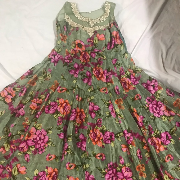 Salwar Kameez Dresses & Skirts - long Indian anarkali dress